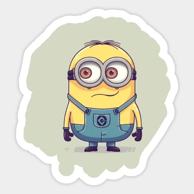 Minion Sticker by Pixy Official